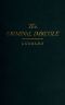 [Gutenberg 43064] • The Criminal Imbecile: An Analysis of Three Remarkable Murder Cases